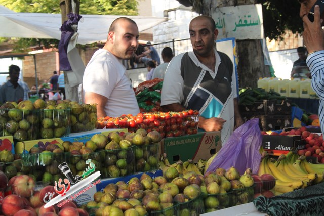 اجواء اليوم الثالث من رمضان في سوق البلدة 